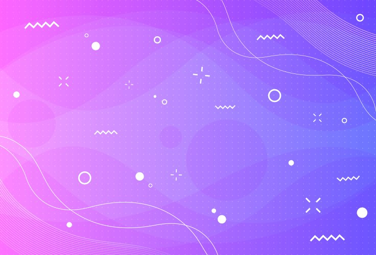 Color gradient purple pink background design vector image