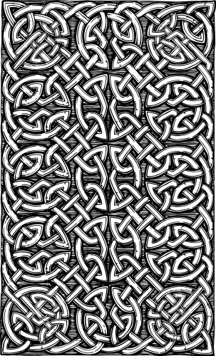 Traditional celtic pattern vector image