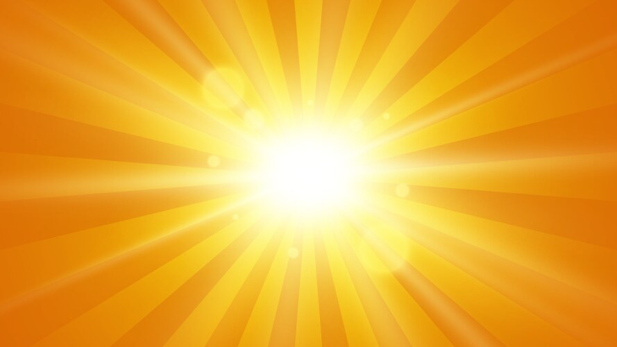 Sun rays Royalty Free Vector Image - VectorStock