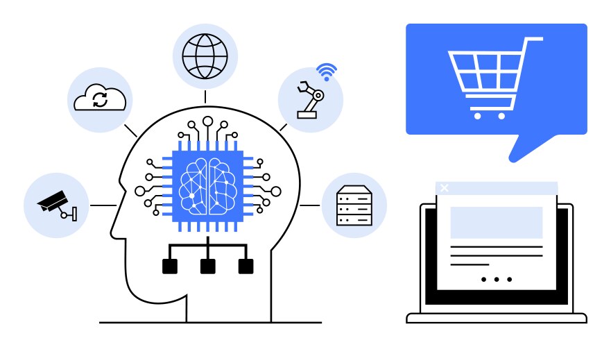 Artificial intelligence integrating with various vector image