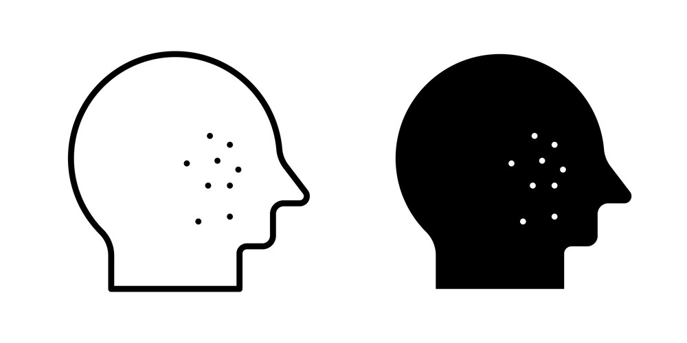 Skin problems icons Vector Images & Graphics for Commercial Use ...