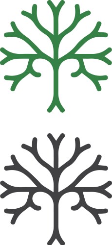 Family tree - frames empty for your input vector image