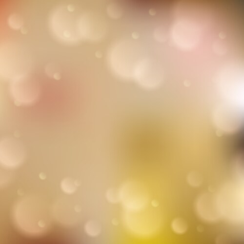 Blurred background with bokeh effect vector image