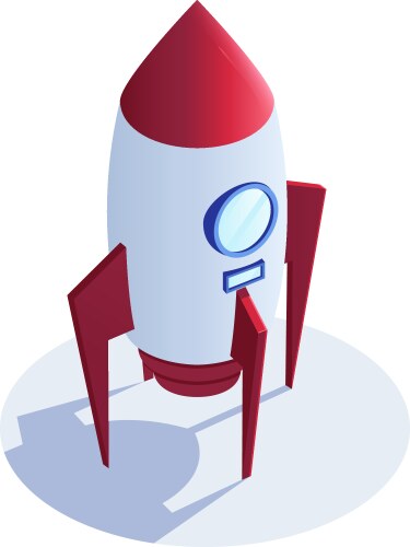 Startup Launching Process Infographic Technology Vector Image