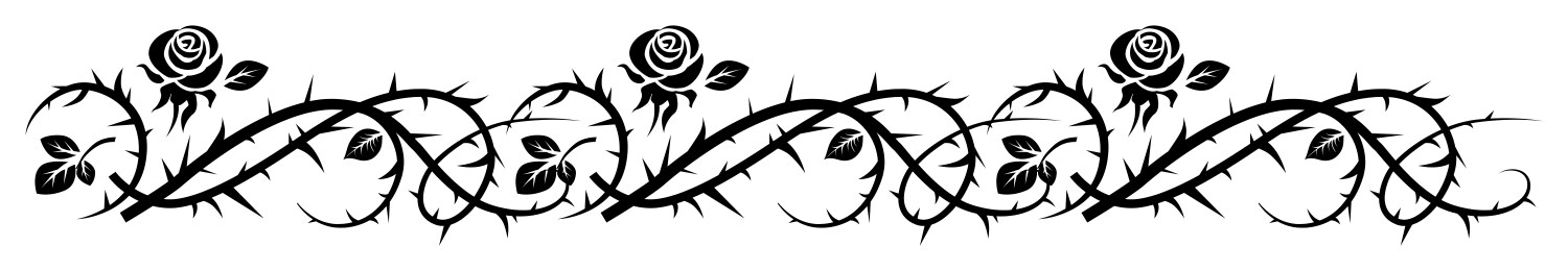 Roses Thorn Border Vector Images (over 240)