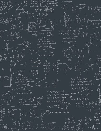 Mathematical formula background Royalty Free Vector Image