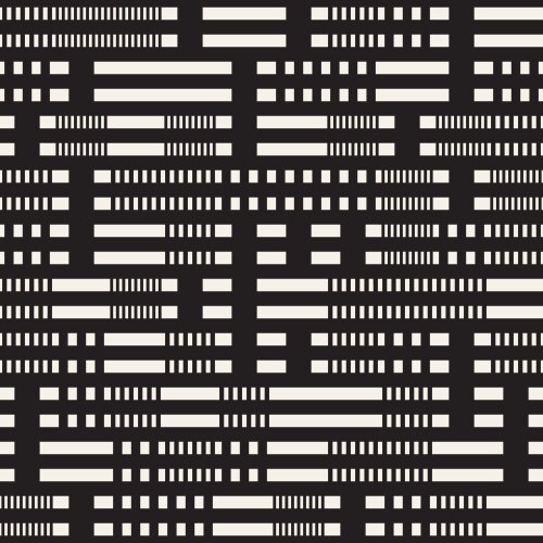 Irregular Dashed Lines Pattern vector image