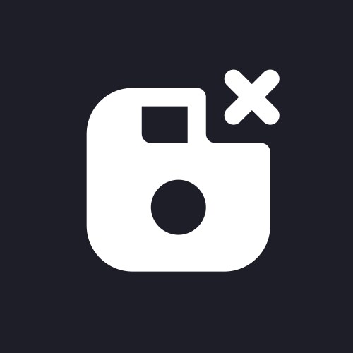Logout black pixel perfect solid ui icon Vector Image