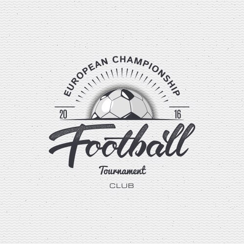 Sports Tournament Badge Collection Vector Image