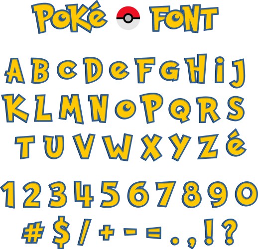 Comic Book Alphabet Font Vector Image