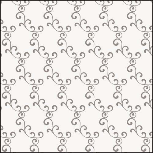 Repeating abstract background with curl vector image