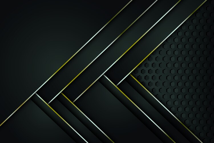 Overlapping layer with lines background vector image