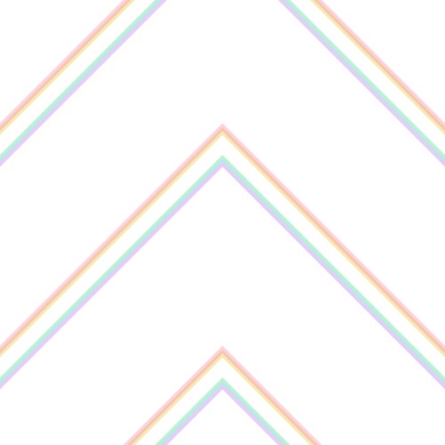 Rainbow chevron diagonal stripes seamless pattern Vector Image