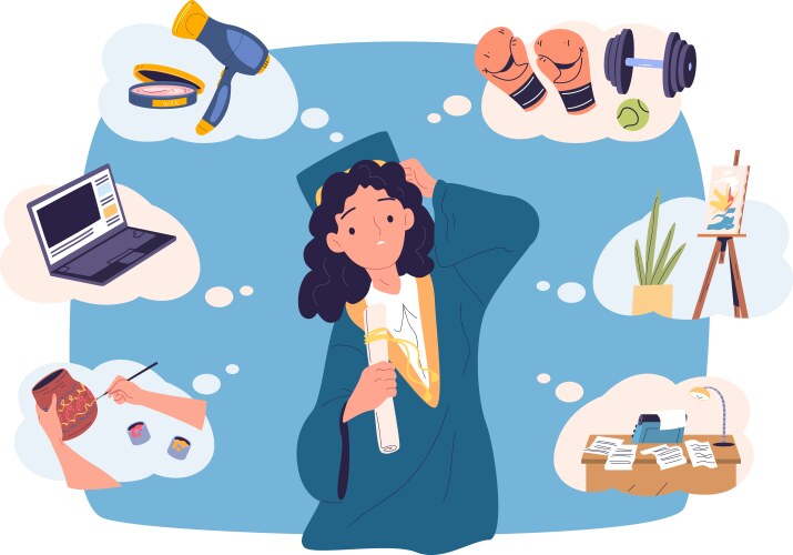 College and career Vector Images & Graphics for Commercial ...