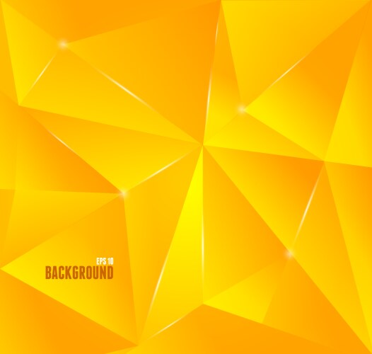Abstract modern yellow gradient background Vector Image