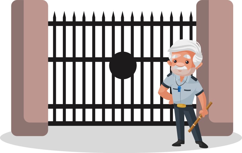 Cartoon Guard Security Vector Images (over 11,000)