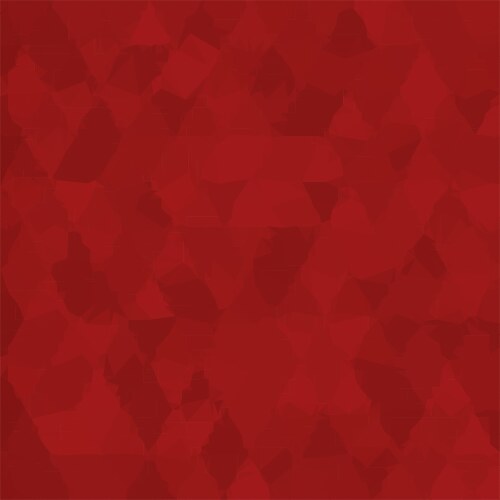 Red triangular low poly mosaic abstract pattern vector image