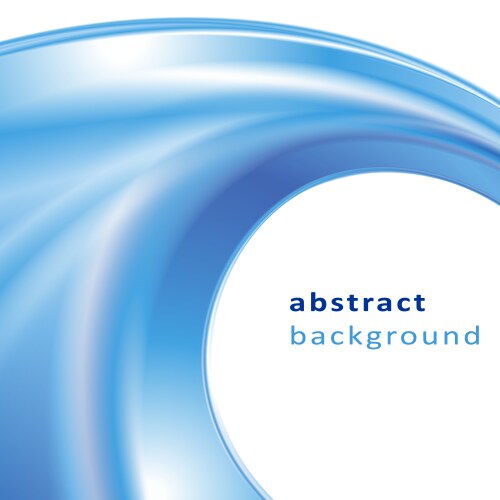 Abstract smooth light circle background Royalty Free Vector