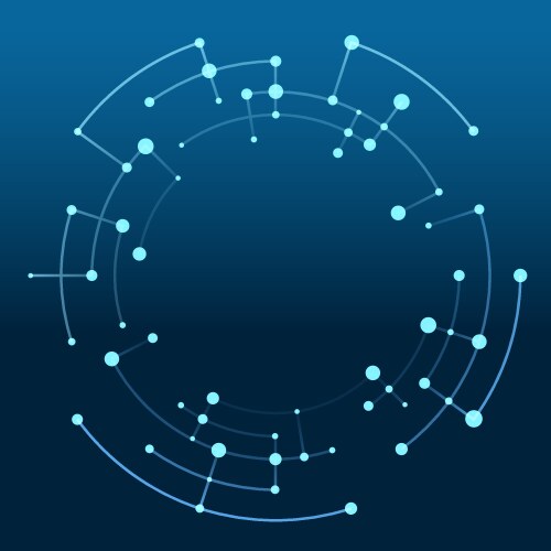 Tech Connection Abstract Background vector image