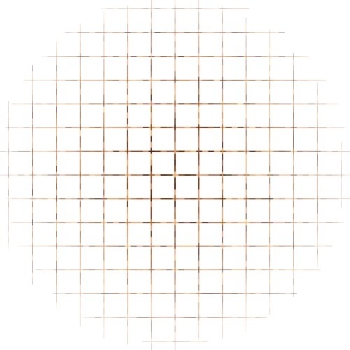 Abstract geometric circle element structure made vector image