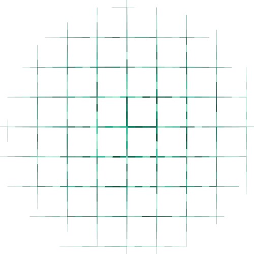 Abstract geometric circle element structure made vector image