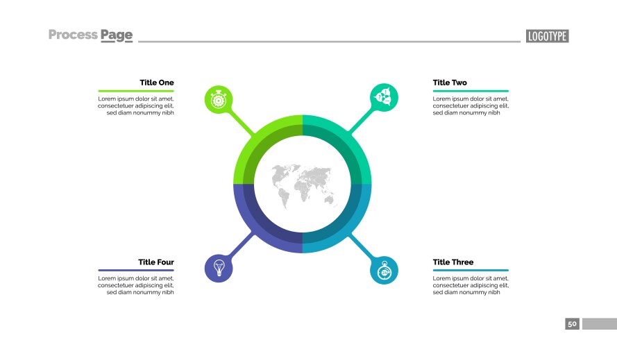 Circular bar infographic chart design template Vector Image