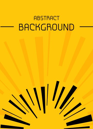 Abstract background with circle line patterns vector image