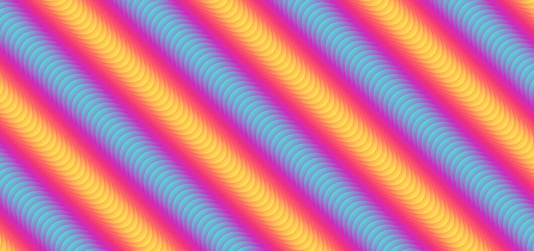 Line zigzag rainbow colorful pattern flow design vector image