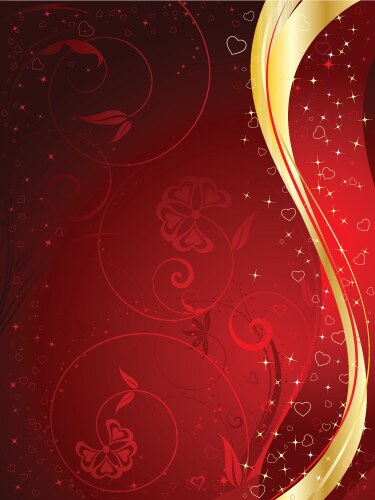 Floral grunge background Royalty Free Vector Image