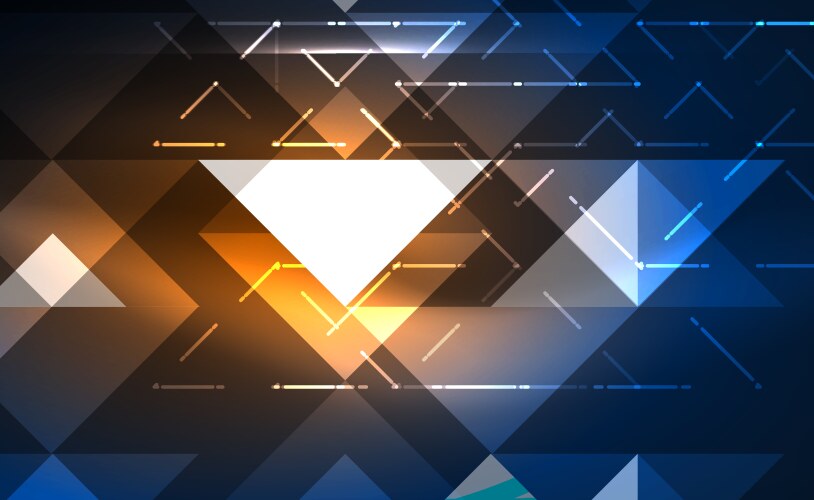 Abstract background mosaic triangle pattern – Royalty-Free Vector ...