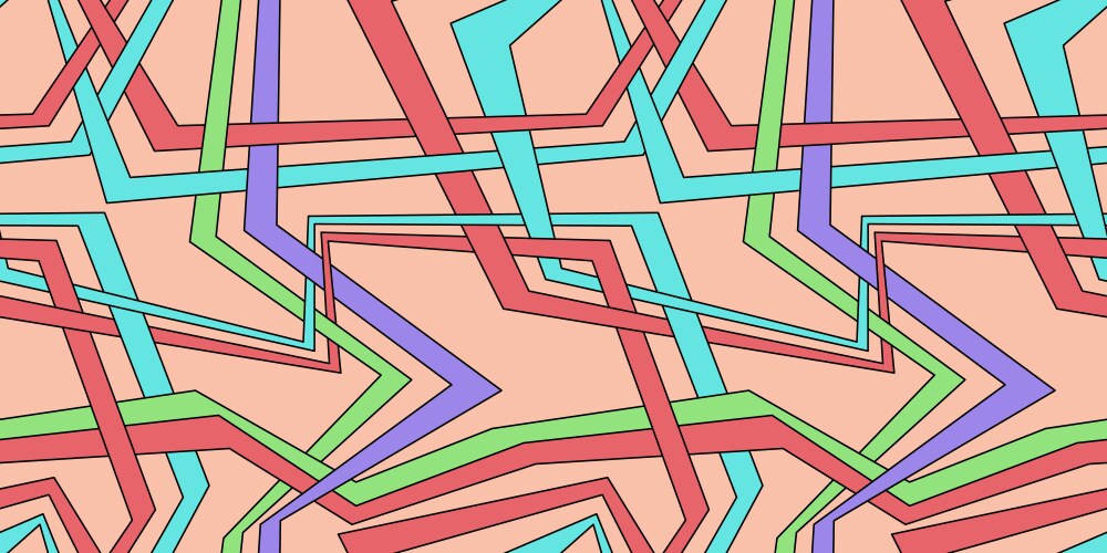 Abstract colored background with parallel lines vector image