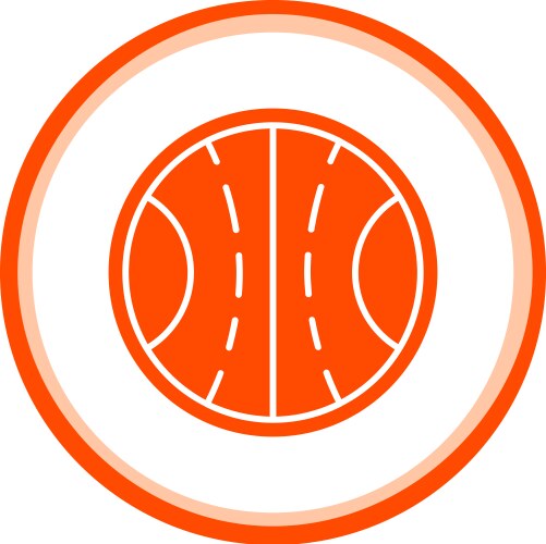 Cricket ball icon Vector Image