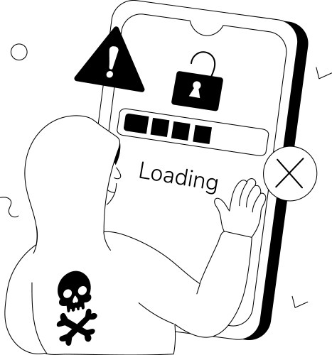 Cyberattack Royalty Free Vector Image - VectorStock