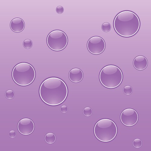 Water drops Royalty Free Vector Image - VectorStock