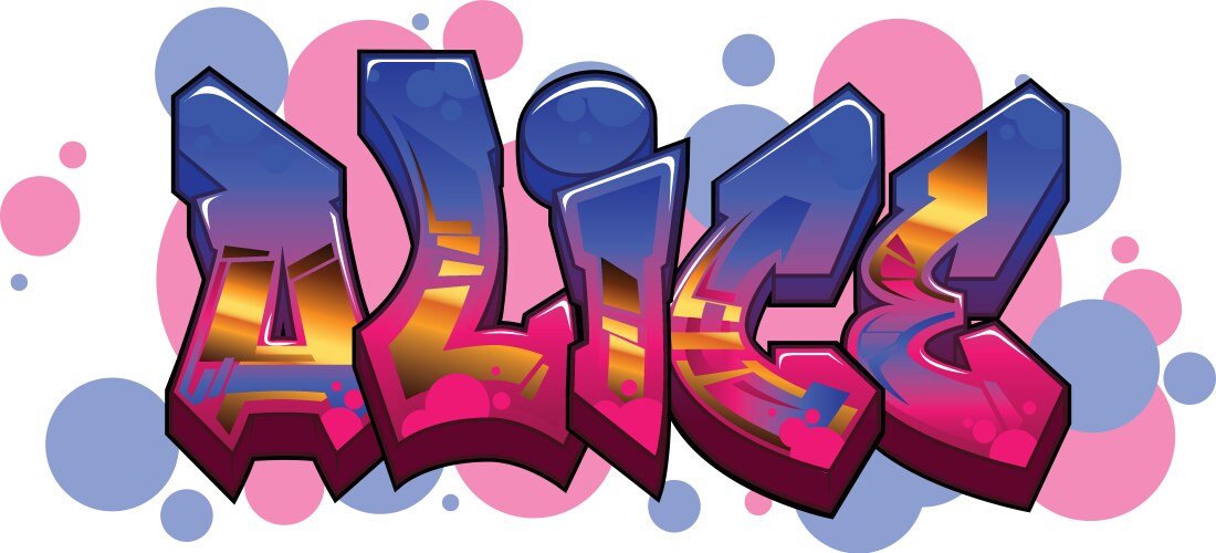 Alice name Vector Images & Graphics for Commercial Use | VectorStock