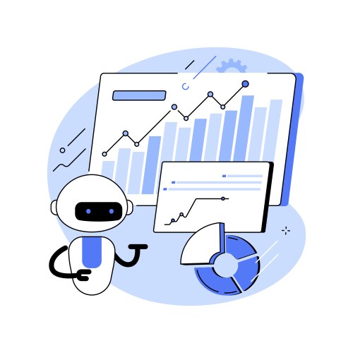 Robotic process automation abstract concept vector image