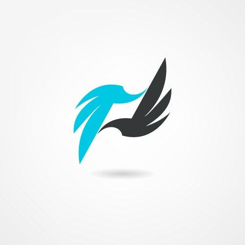 Bird logo Royalty Free Vector Image - VectorStock