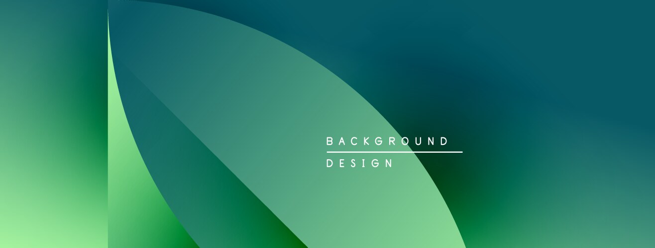 Abstract gradient background smooth shapes blend vector image