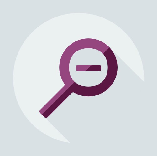 Flat modern design with shadow icon player vector image