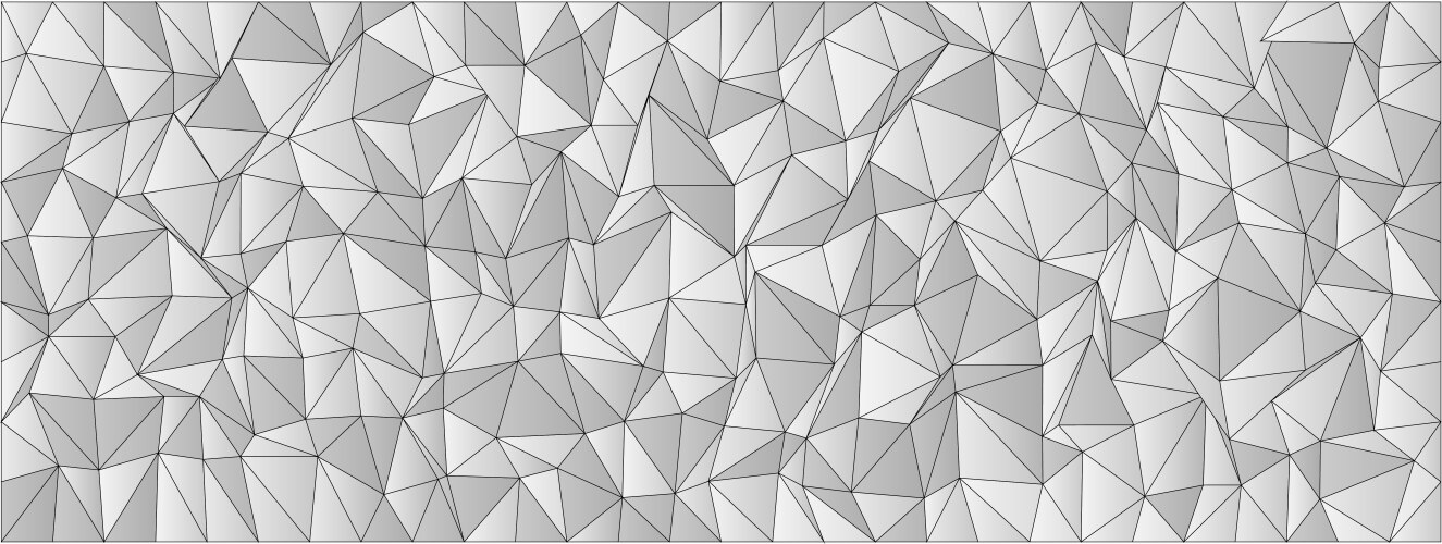 Geometric chaos pattern with abstract triangular vector image