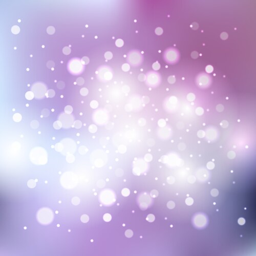 Blurred background with bokeh effect vector image