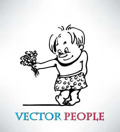Children Royalty Free Vector Image - VectorStock