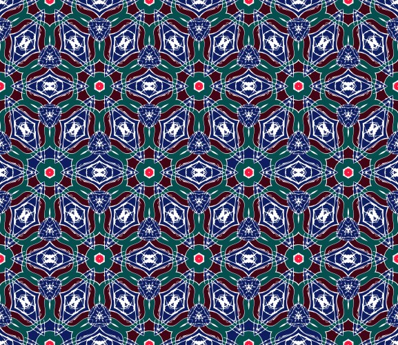 【WHIMSIC】ARABESQUE PATTERN JACQUERDKNIT Daltile LuxeCraft Whimsy Gloss 11 in. x 12 in. Glazed Ceramic