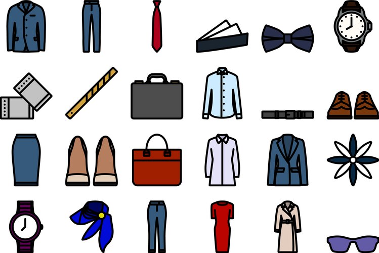 Clothes icon Royalty Free Vector Image - VectorStock