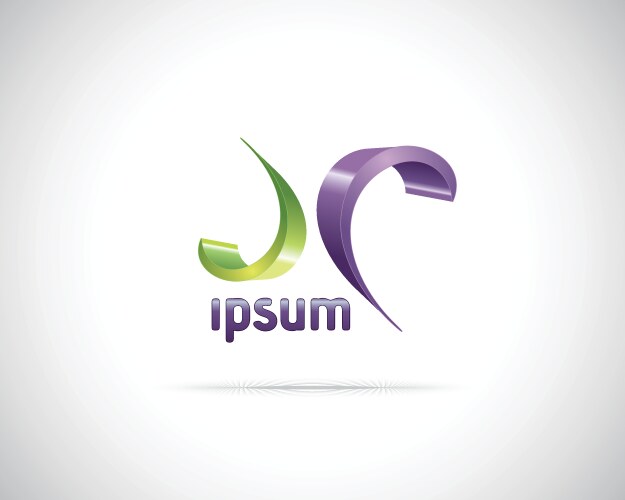 Abstract logo design template Royalty Free Vector Image