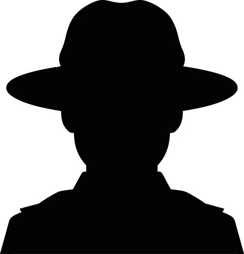 Forest Ranger Scout Icon – Royalty-Free Vector | VectorStock