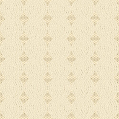 Cable knit beige pattern vector image