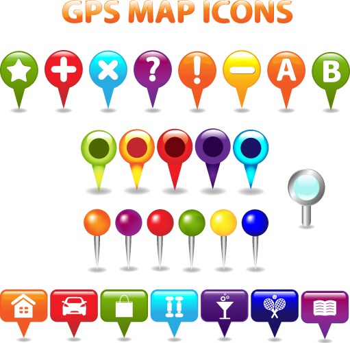 Gps Map Vector Images (over 140,000)