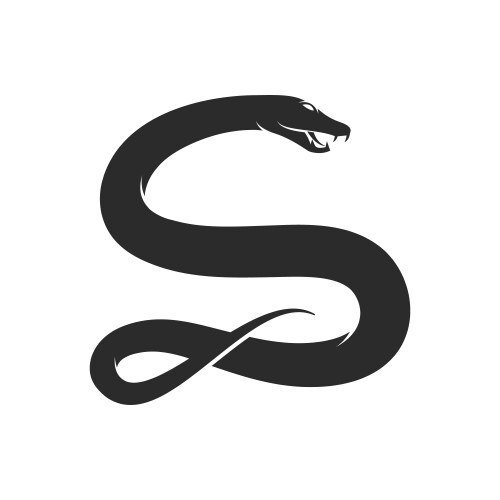 Python logo snake Vector Images & Graphics for Commercial Use | VectorStock