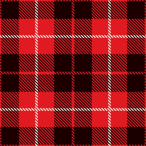 Red camouflage seamless pattern glowing color Vector Image
